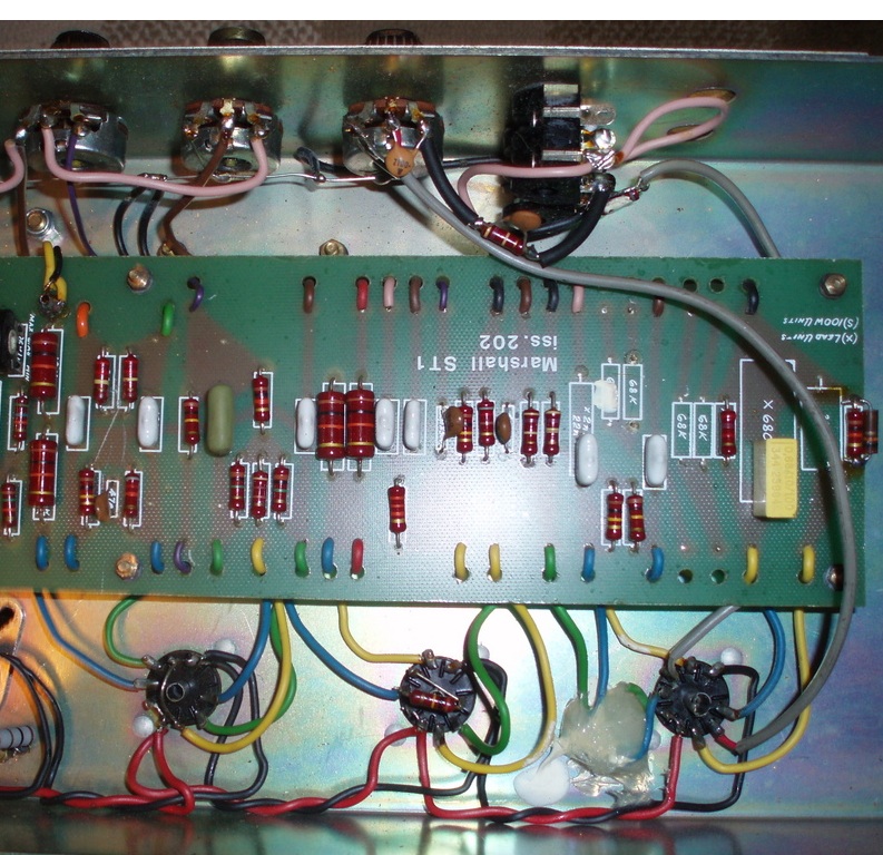 modified marshall jcm800 preamp