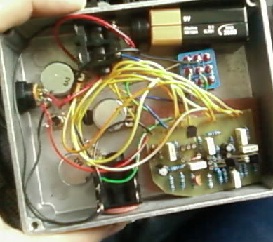 effectpedaal overdrive distortion